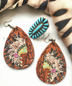 War Bonnet Earrings