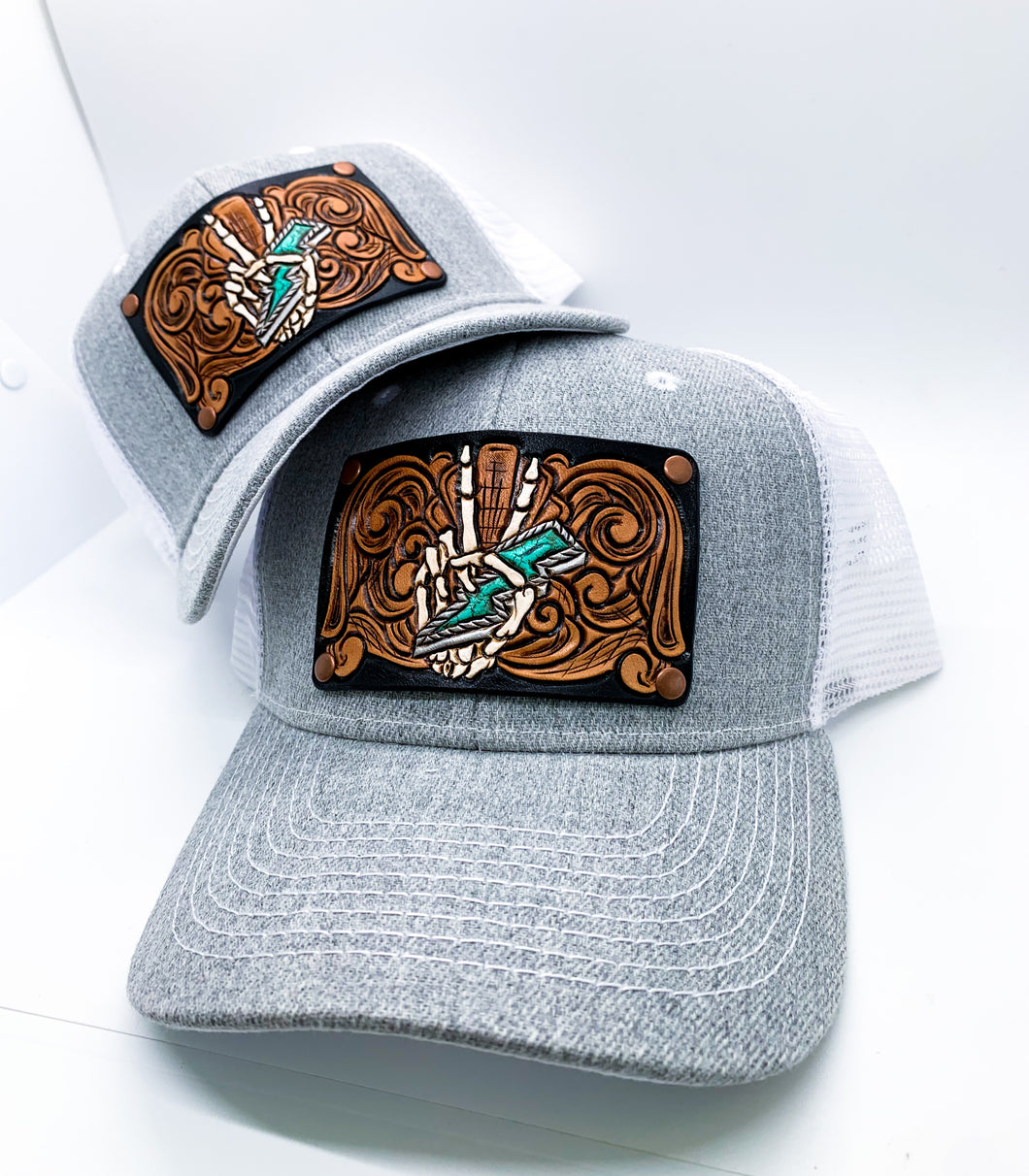 Peace & Turquoise Cap